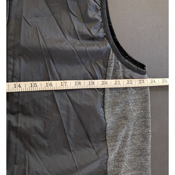 Smartwool Ultra Light Men's XL Full Zip Black Packable Nylon Sport Vest - Picture 7 of 8